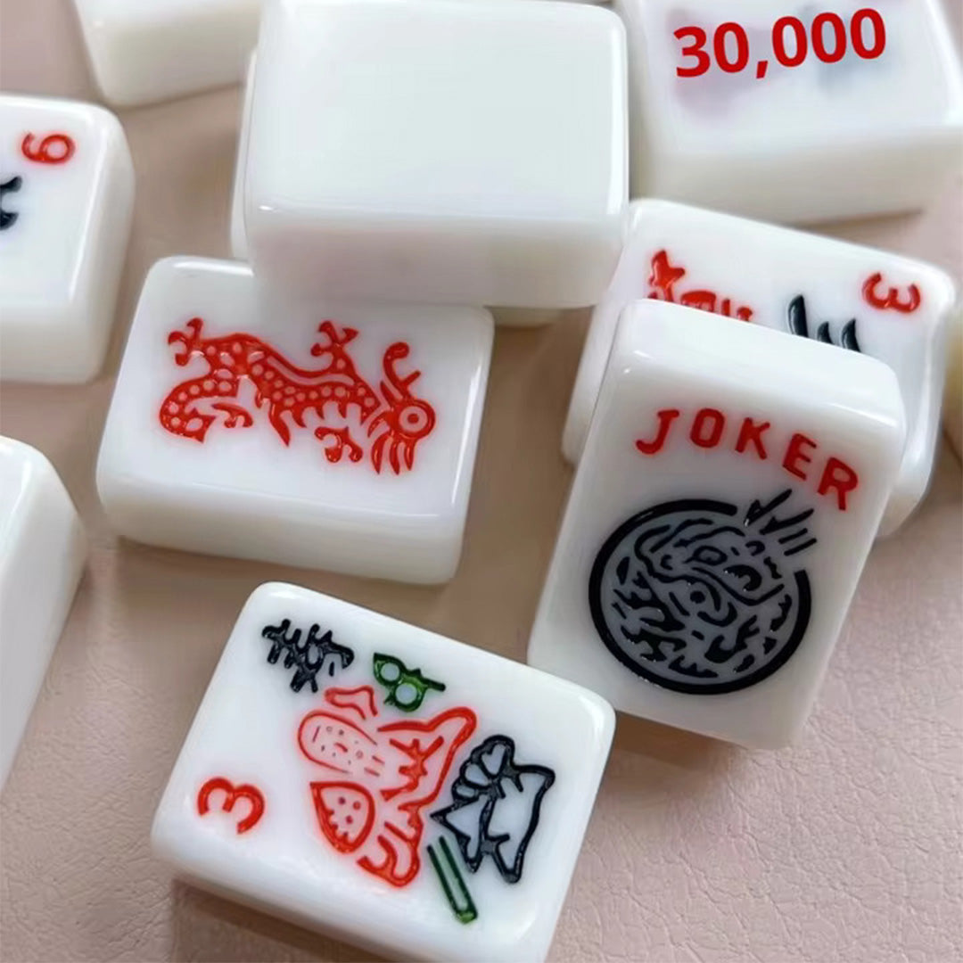 American Mahjong Tile Set - 166 Pieces
